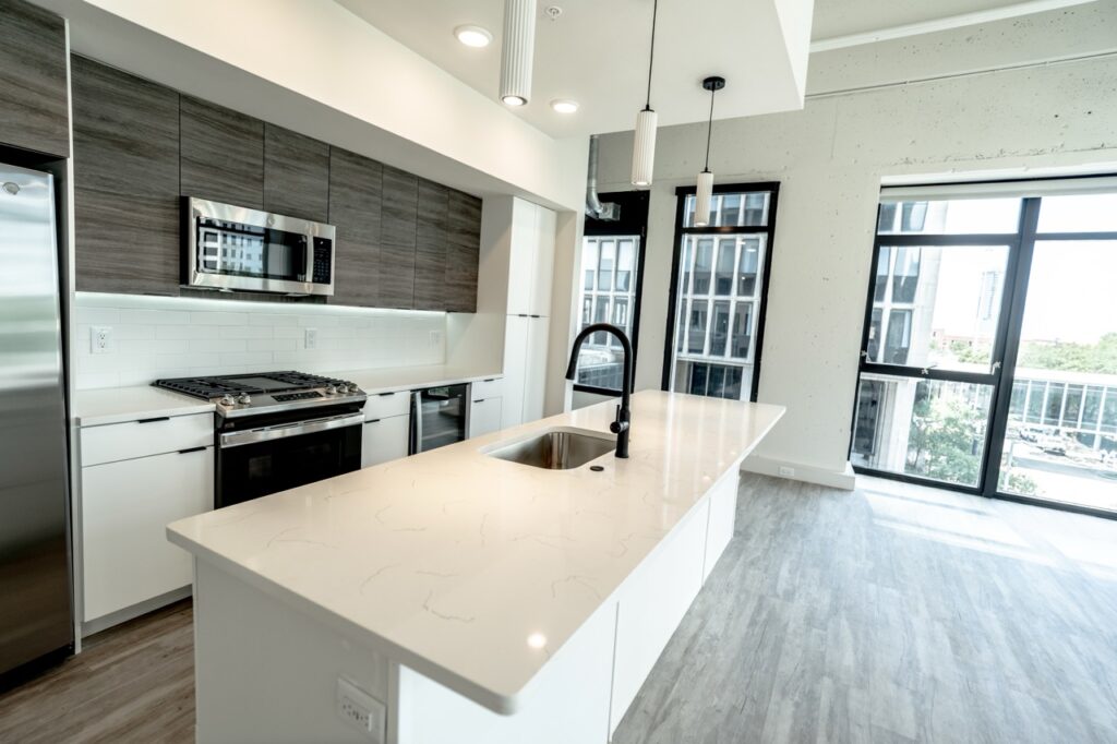 Real Estate Photography Apartment Houston beautiful kitchen