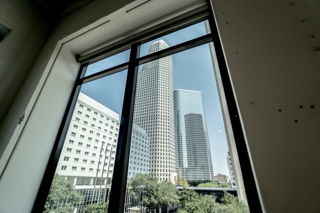 Real Estate Photography Apartment Houston city views 