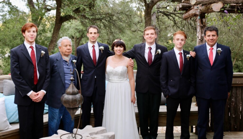 wedding shot at HMO Studios in Texas 